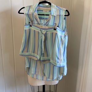 Equipment 2 pc silk set.  Matching travel pouch